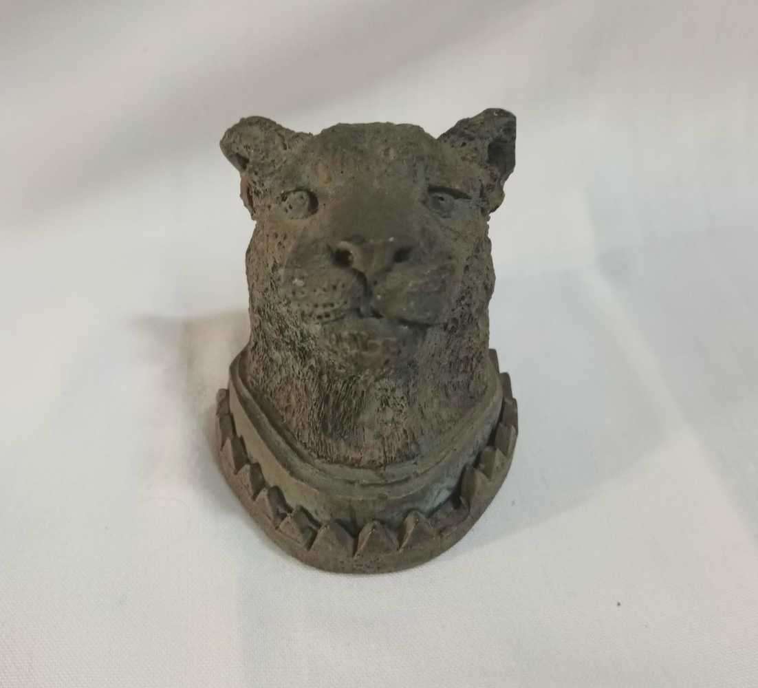 Leopard paperweight