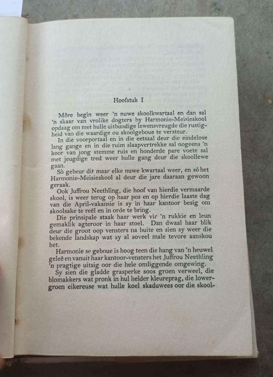 Kop in een mus deur Eunice Bosman