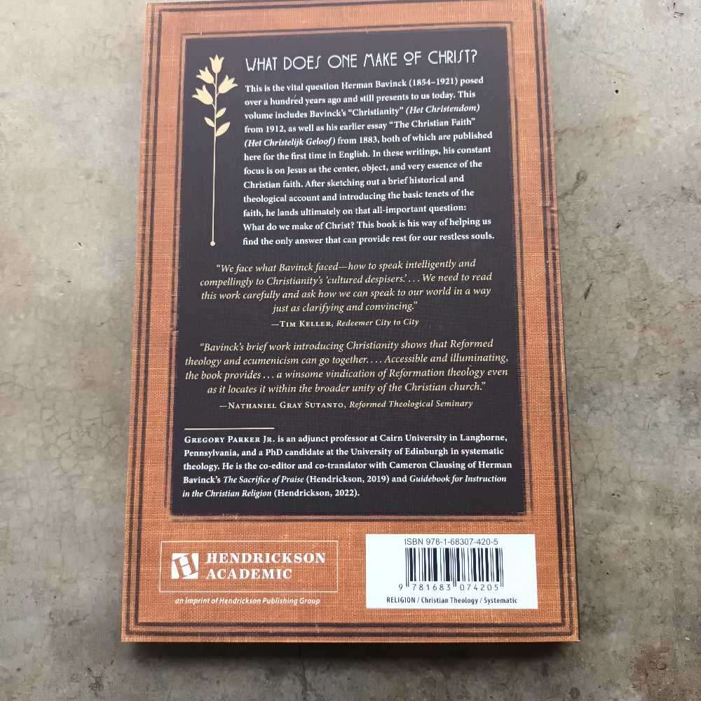 Herman Bavinck. What is Christianity. Christian book