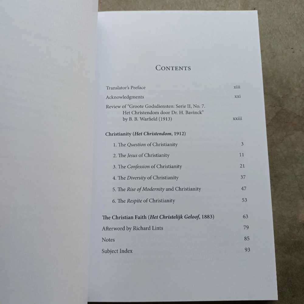 Herman Bavinck. What is Christianity. Christian book