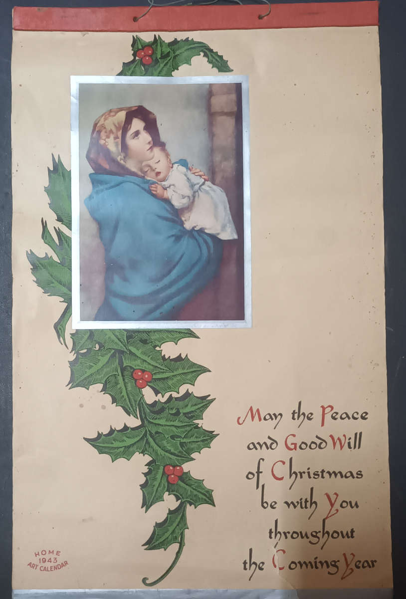 Home Art Calender 1943 (for the Catholic Home)
