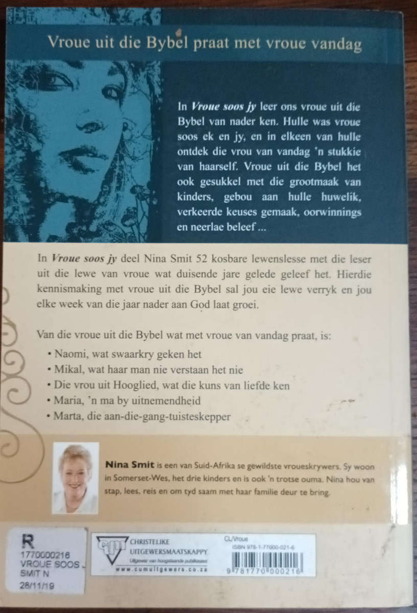 Vroue soos Jy. Nina Smit