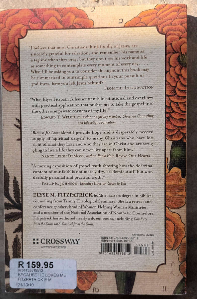 Because He Loves Me by Elyse M Fitzpatrick