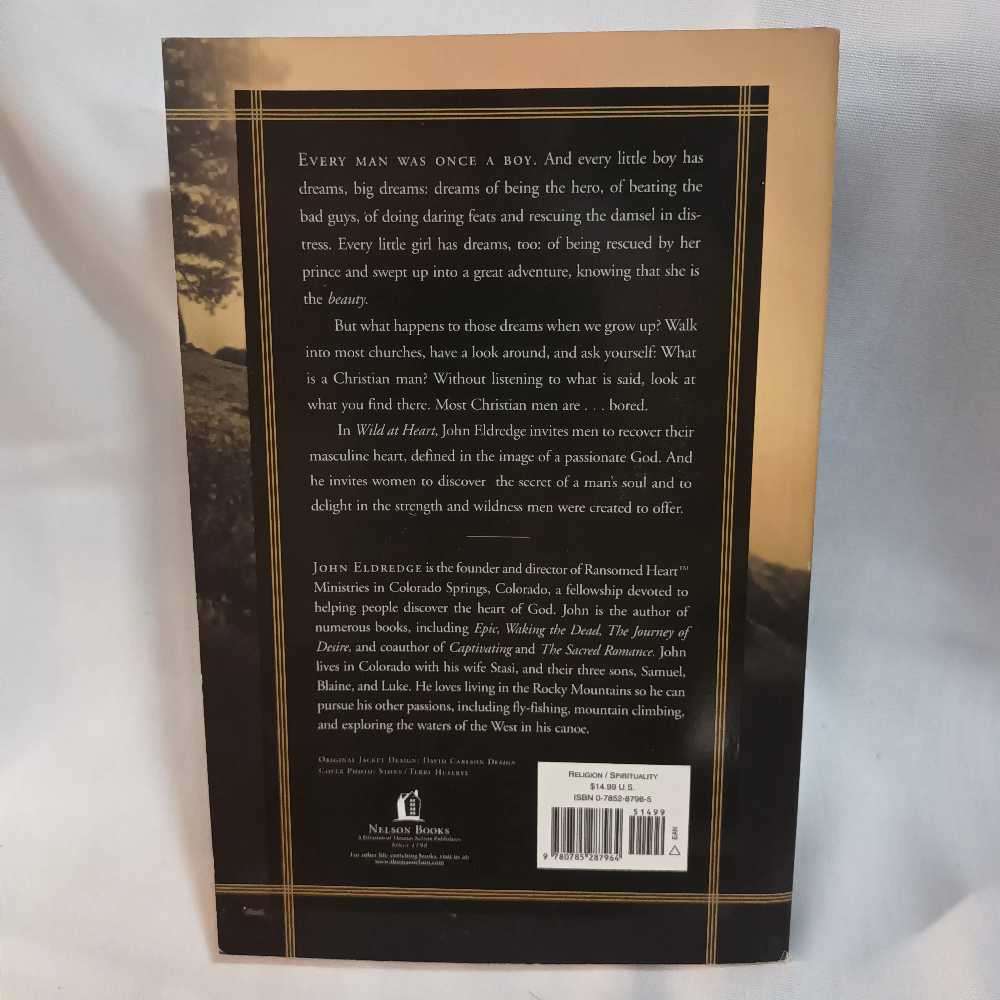 Wild at Heart. John Eldredge. Christian book