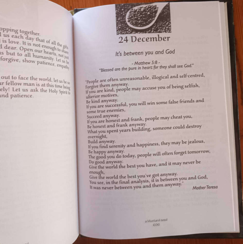 A Mustard Seed. Daily Devotional by Angus Buchan