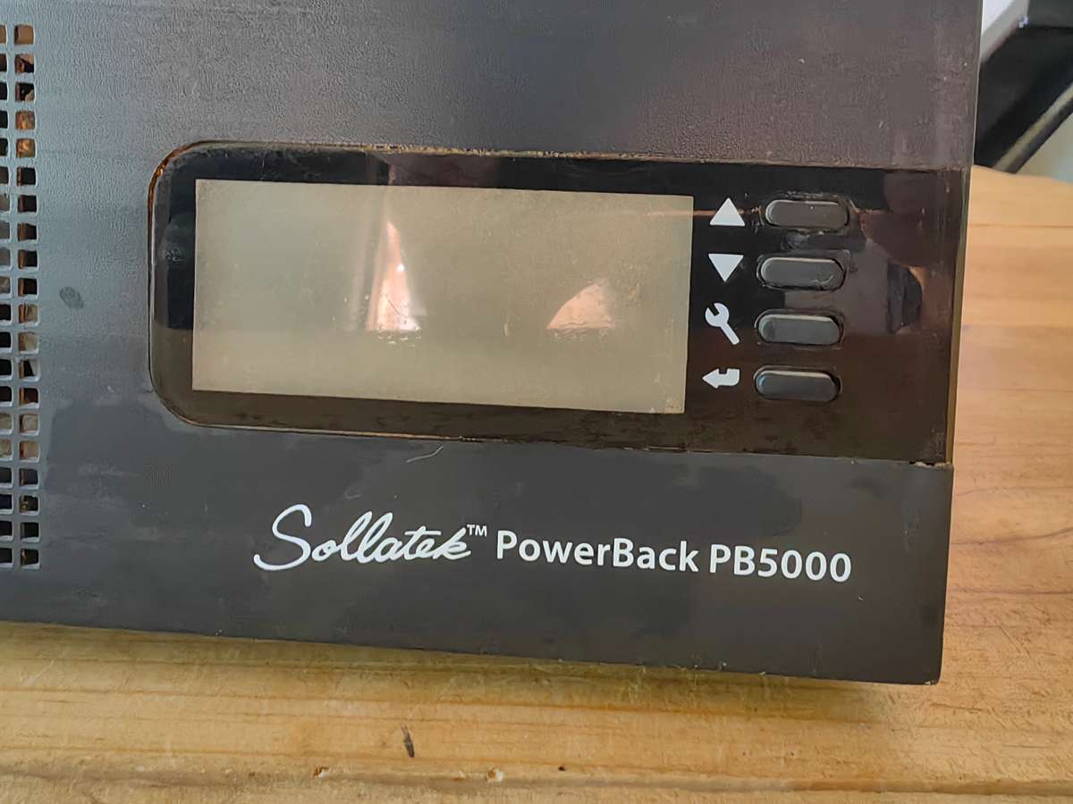 Sollatek PowerBack PB5000 4.2KW Pure Sine Wave Inverter