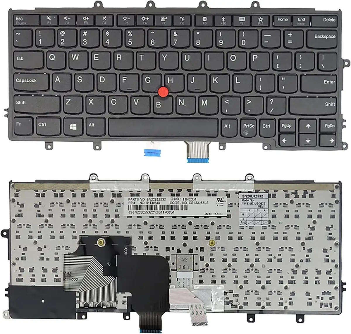 Replacement keyboard for Lenovo X230 X240 250 X260 X270 04Y0900 CS13X-83US