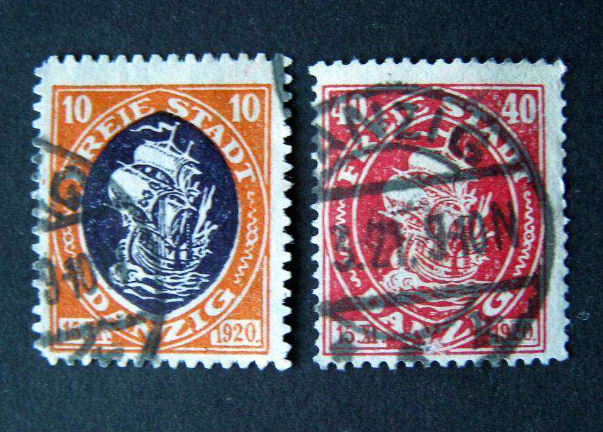 GERMANY: DANZIG - 1920 Constitution, 1921