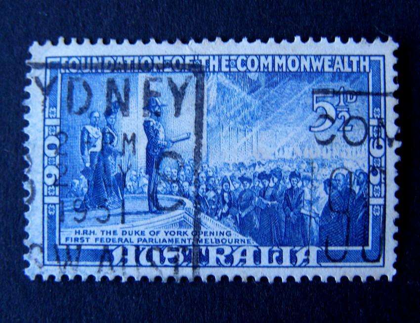 AUSTRALIA - 50th Anniv. of Commonwealth 1951