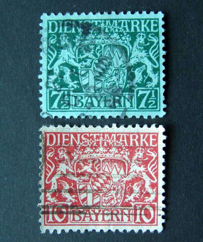 GERMANY: BAVARIA - Official 1916