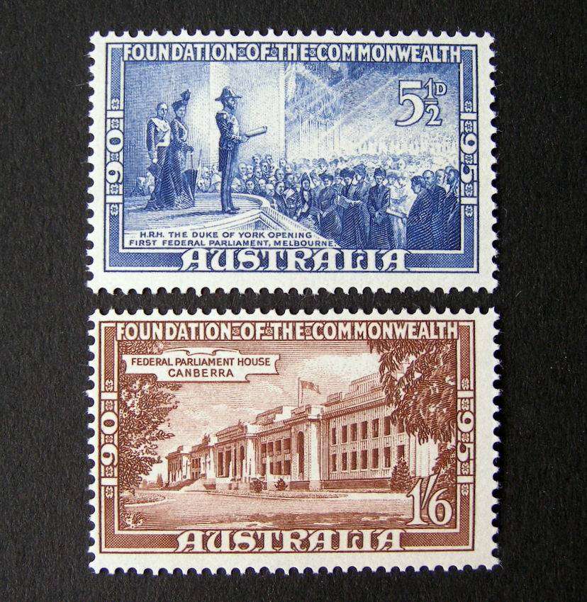 AUSTRALIA Mint* - 50th Anniv. of Commonwealth 1951