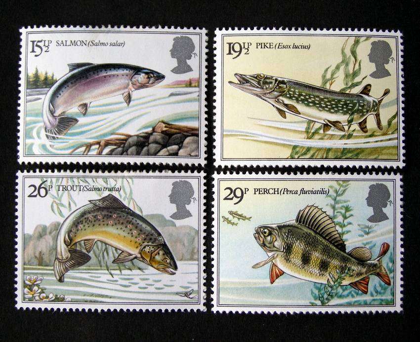 GREAT BRITAIN Mint Set - River Fish 1983