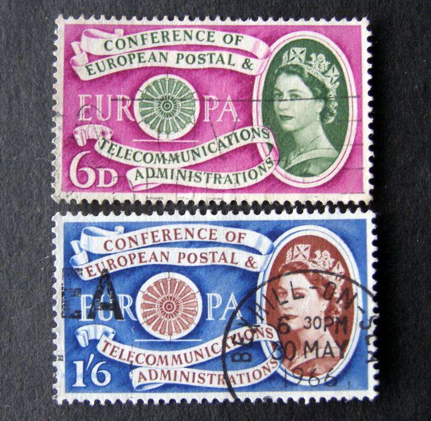 GREAT BRITAIN Set - European Postal and Telecommunications Conference 1960