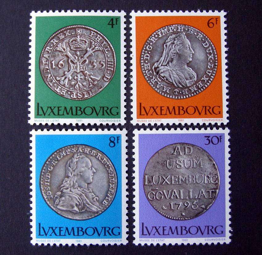 LUXEMBOURG Mint* Set - Coins in the State Museum 1981