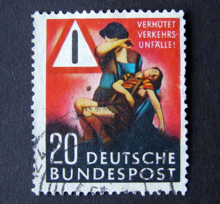 WEST GERMANY Set - Road Safety Campaign 1953