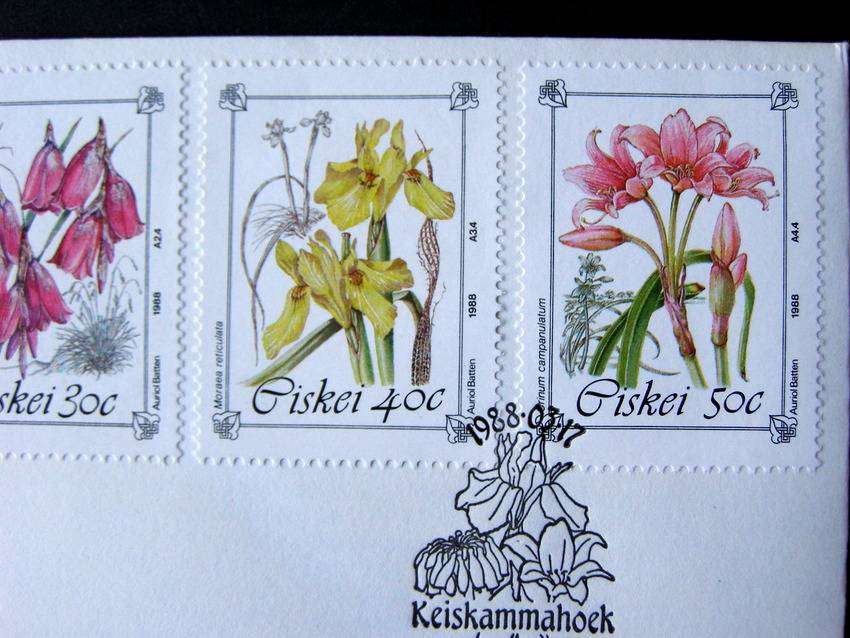 CISKEI Cover - Endangered and Protected Plants 1988 //Flowers