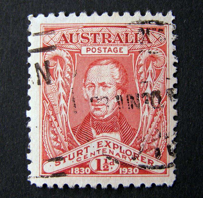 AUSTRALIA - Centenary of Sturt's Exploration of Murray River 1930