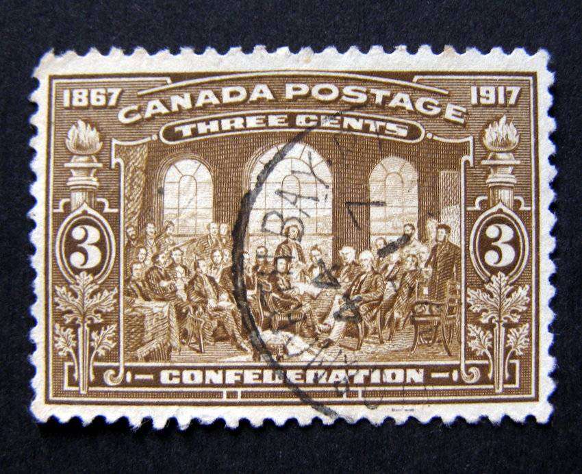 CANADA - 50th Anniv. of Confederation 1917
