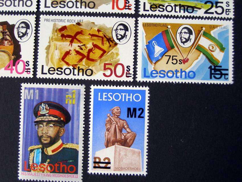 LESOTHO Mint Set - New Currency Definitive 1980