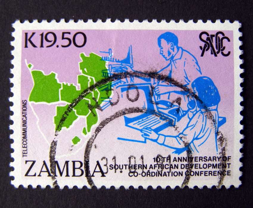 ZAMBIA - 10th Anniv. of Southern African Development Co-ordination Conference 1990