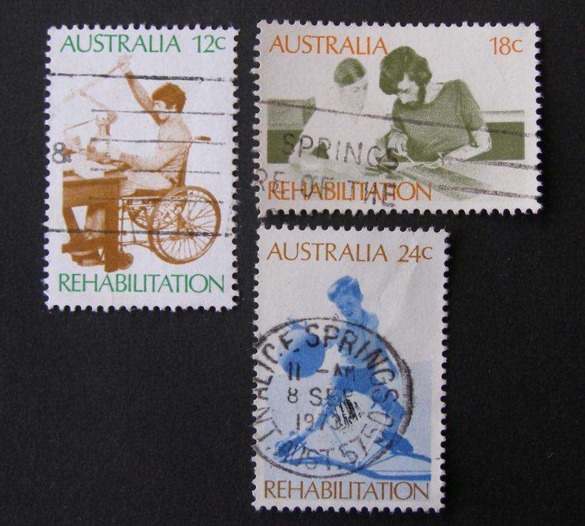 AUSTRALIA Set Rehabilitation of the Disabled 1972