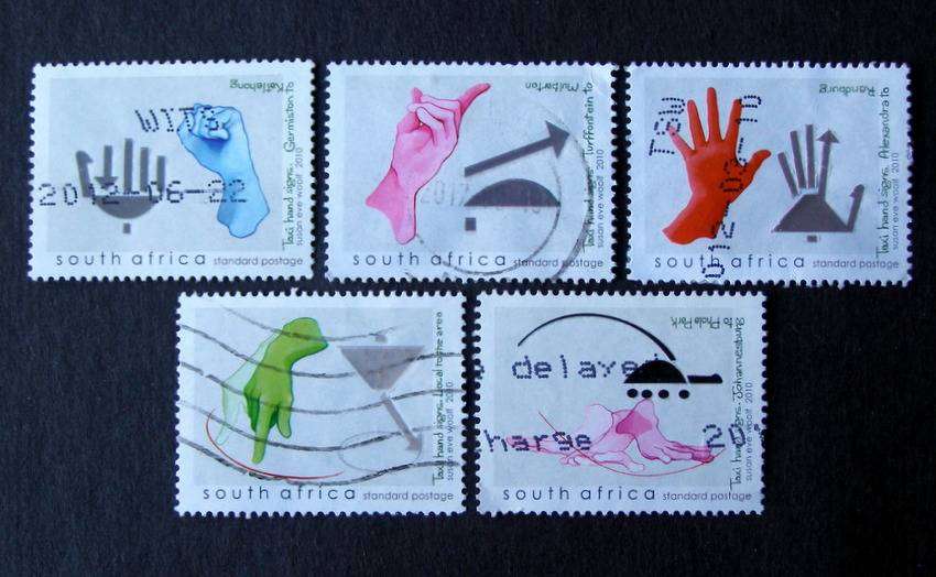 SOUTH AFRICA - Taxi Hand Signs 2010