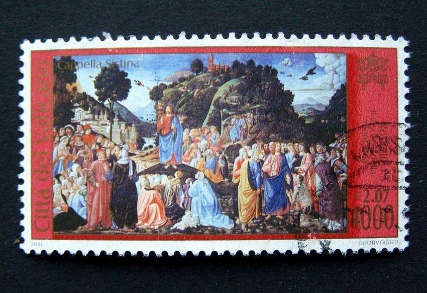 VATICAN CITY - Restoration of the Sistine Chapel 2001