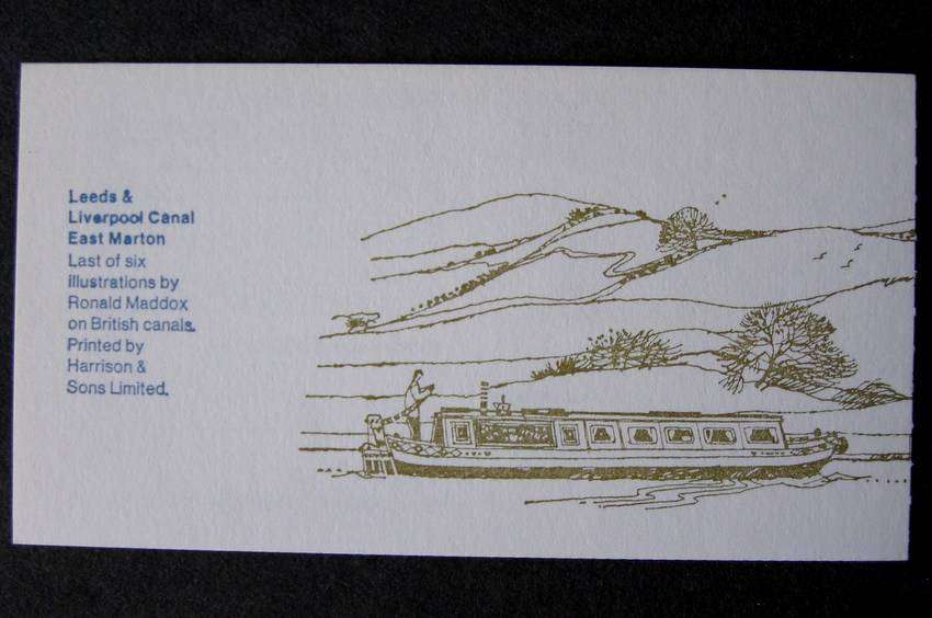 GREAT BRITAIN Mint Booklet - British Canals Series: Liverpool (type A) 1979