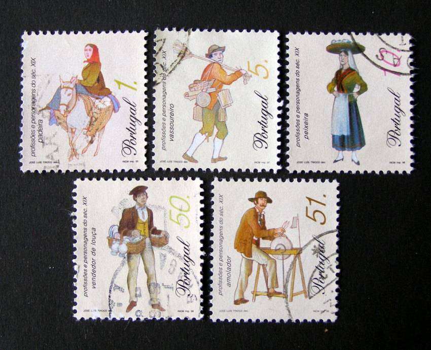PORTUGAL - 19th Century Itenerant Traders 1995