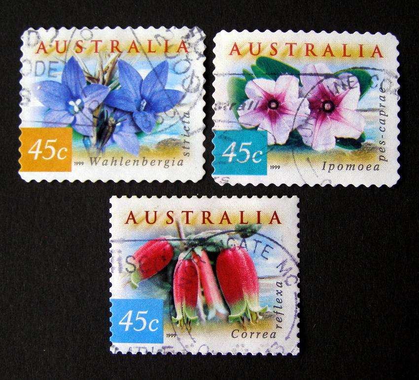 AUSTRALIA - Fauna and Flora (3rd Series) 1999 //Flowers