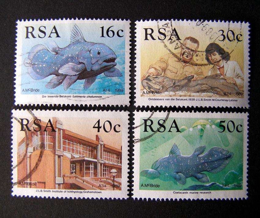 SOUTH AFRICA Set - Identification of the Coelacanth 1989