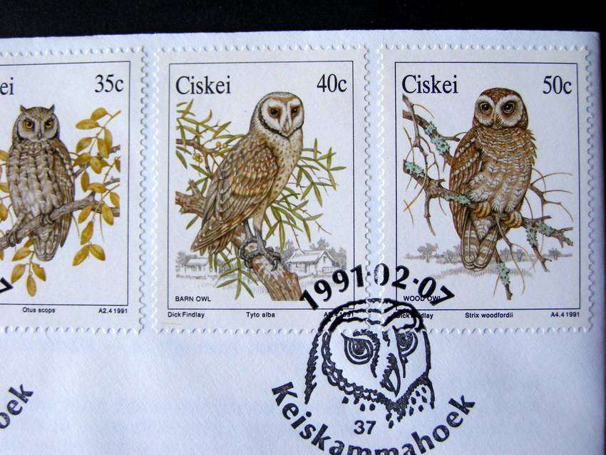 CISKEI Cover - Owls 1991 //Birds