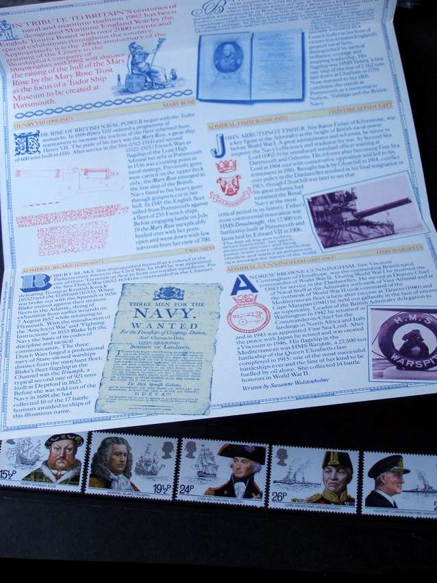 GREAT BRITAIN Mint Presentation Pack - Maritime Heritage 1982 //Ships