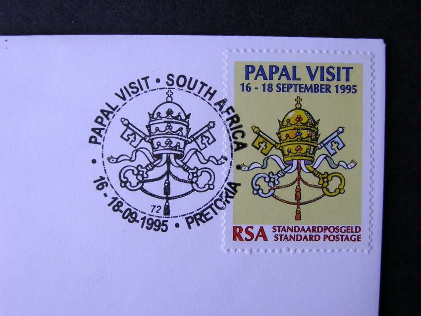 SOUTH AFRICA Cover - Papal Visit 1995