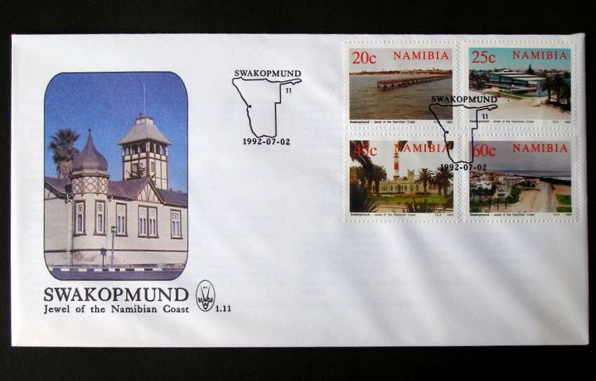 NAMIBIA Cover - Swakopmund 1992