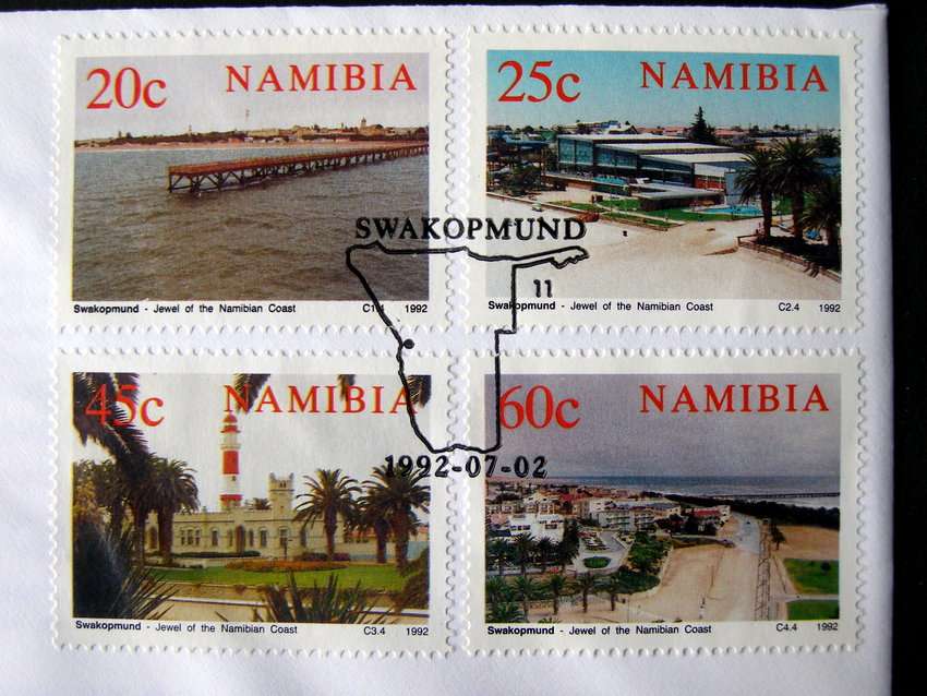 NAMIBIA Cover - Swakopmund 1992