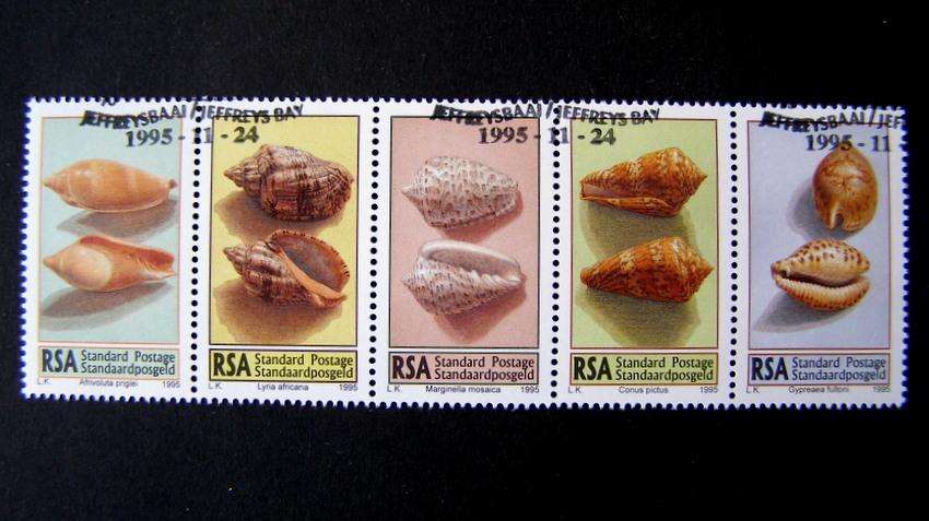 SOUTH AFRICA Set (CTO) - Sea Shells 1995