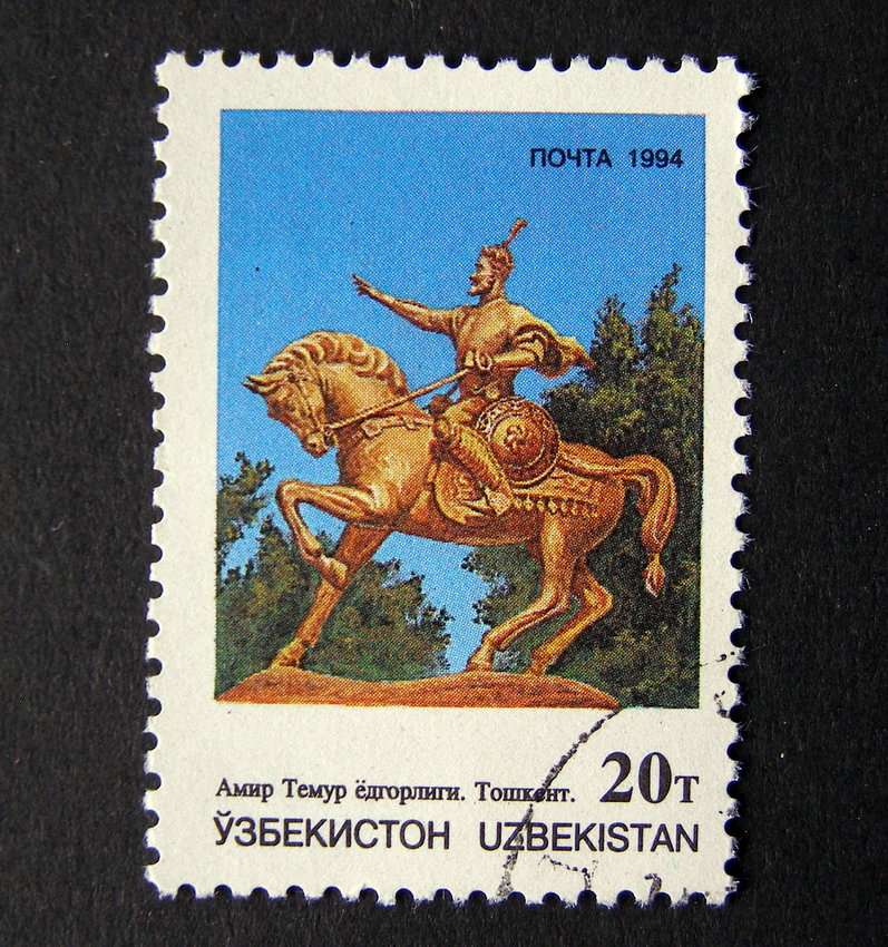 UZBEKISTAN - Statue of Timur 1994