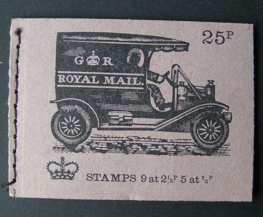 GREAT BRITAIN Mint 25p. Booklet, February 1972