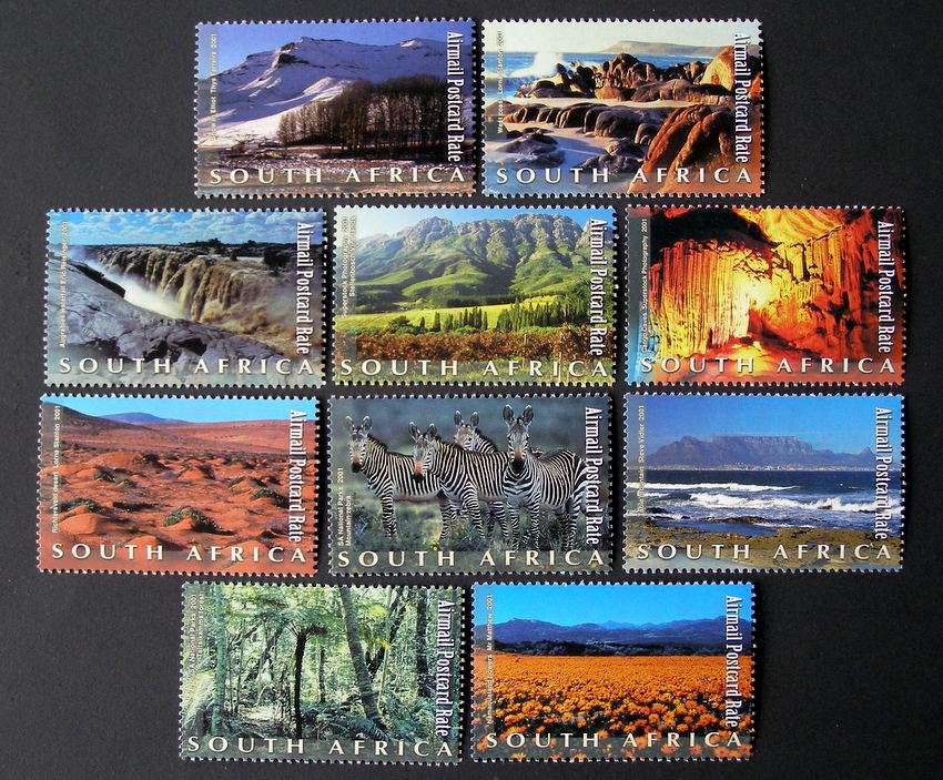 SOUTH AFRICA Mint Set - Natural Wonders 2001