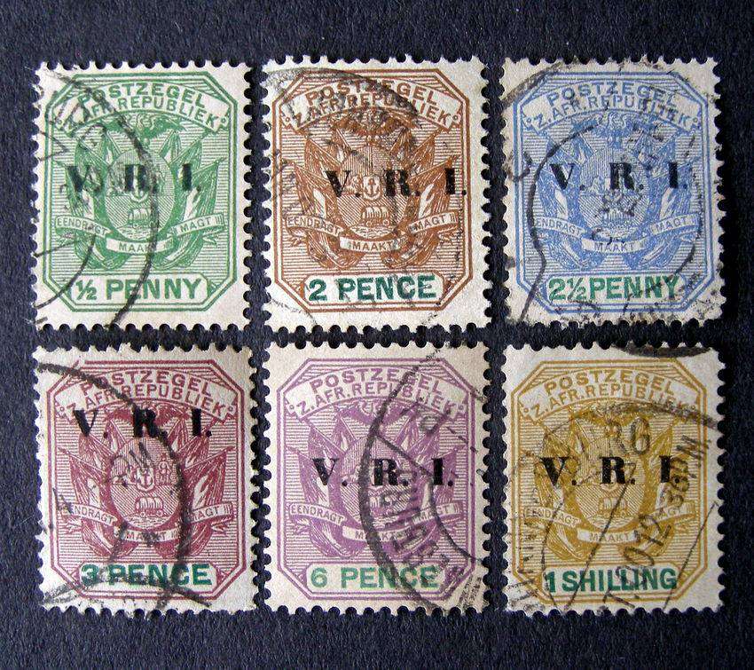 ZUID AFRIKAANSCHE REPUBLIEK - V.R.I. Overprint 1900