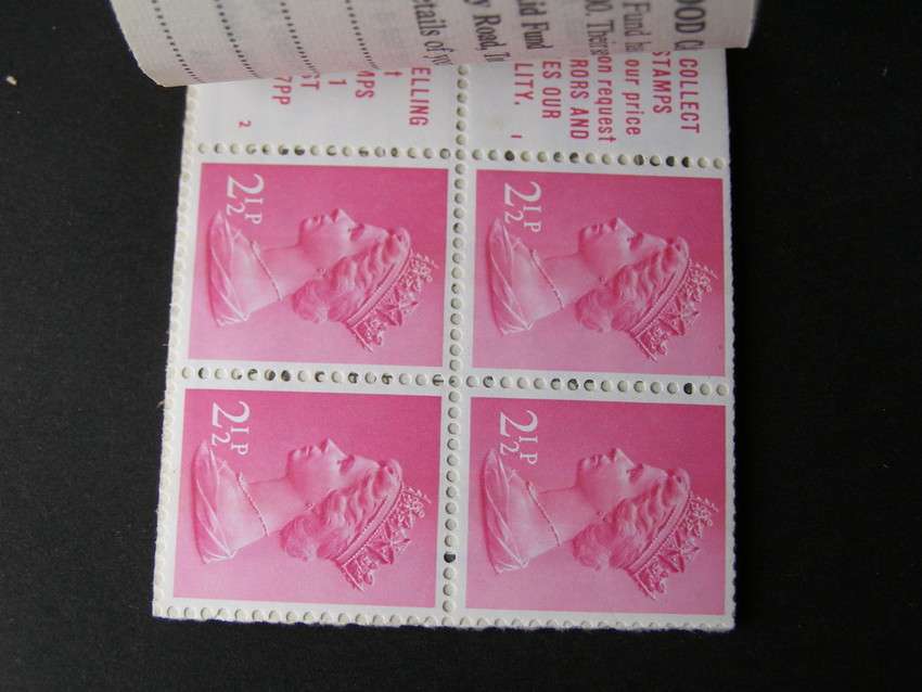 GREAT BRITAIN Mint 25p. Booklet, February 1972