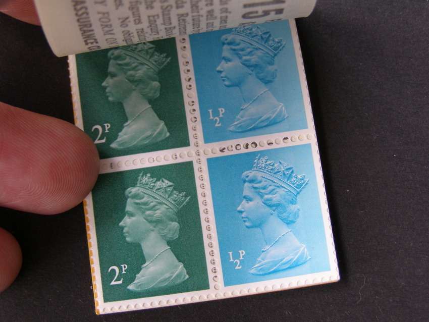 GREAT BRITAIN Mint 10p. Booklet, August 1972