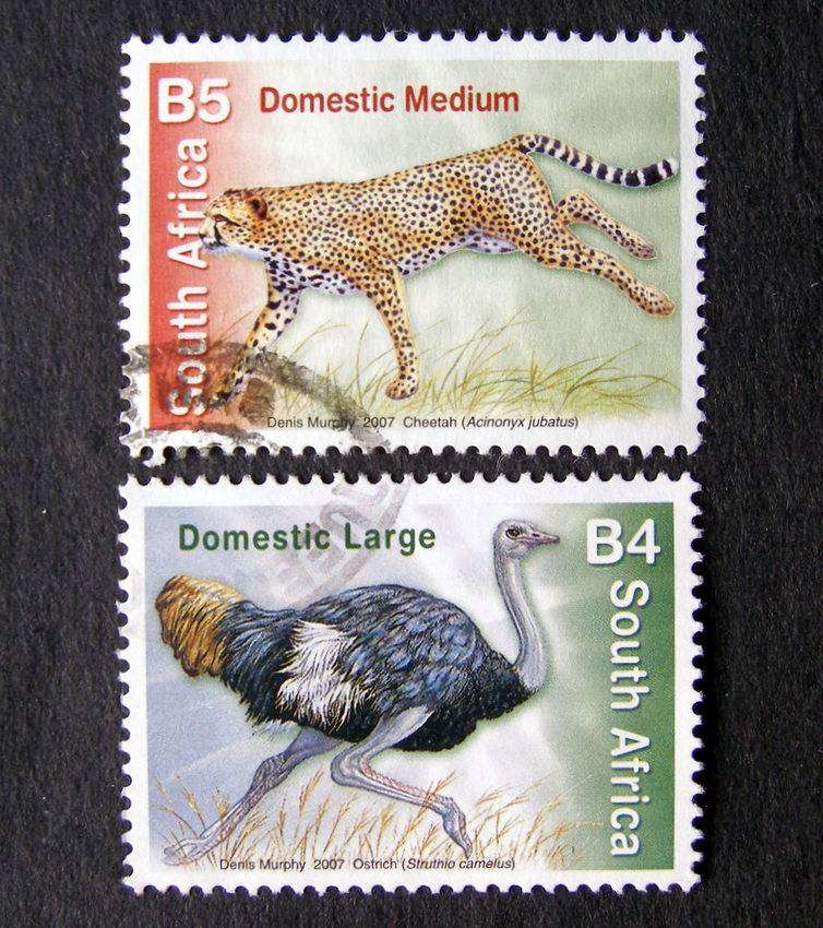 SOUTH AFRICA - Flora and Fauna (4th Issue) 2007 //Birds//Animals
