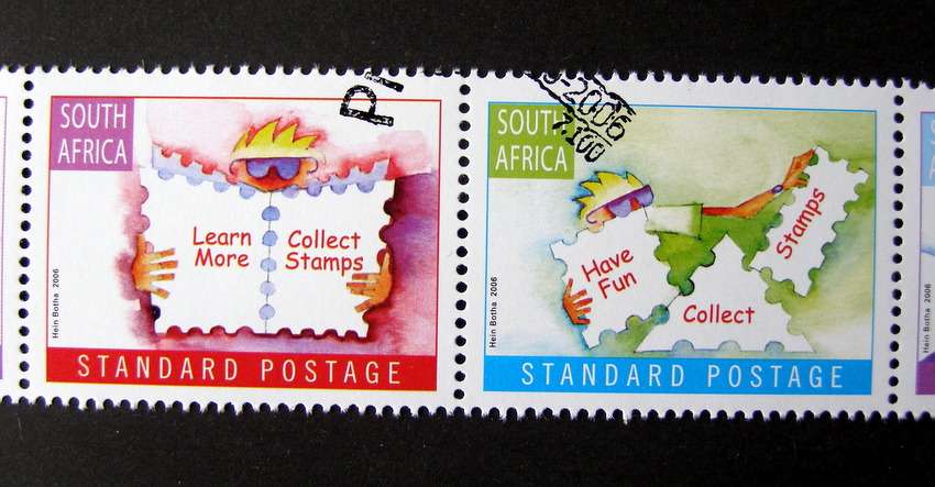 SOUTH AFRICA Set (CTO) - World Post Day: Fun with Stamps 2006