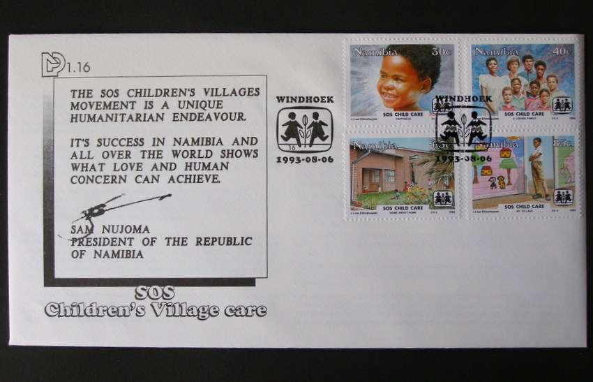 NAMIBIA Cover - S.O.S. Child Care 1993
