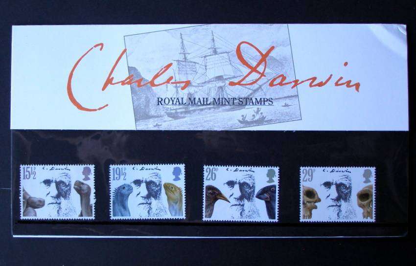 GREAT BRITAIN Mint Presentation Pack - Death Centenary of Charles Darwin 1982