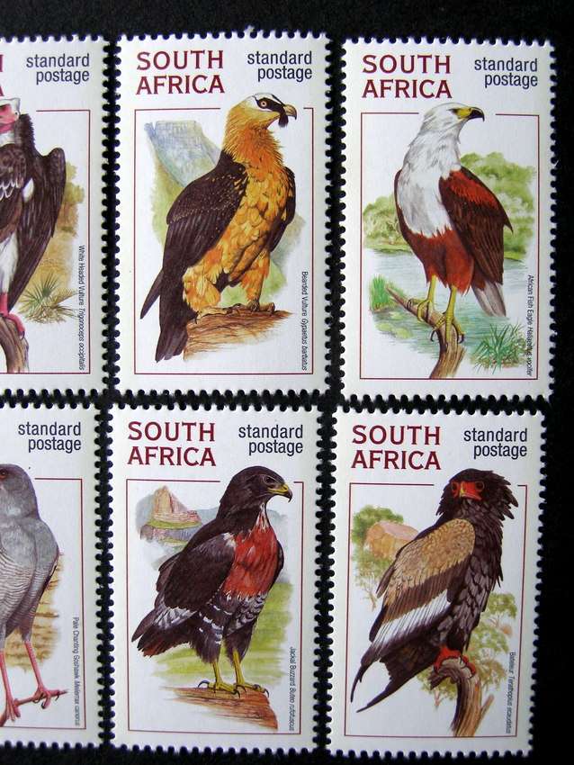 SOUTH AFRICA Mint Set - Raptors 1998 //Birds