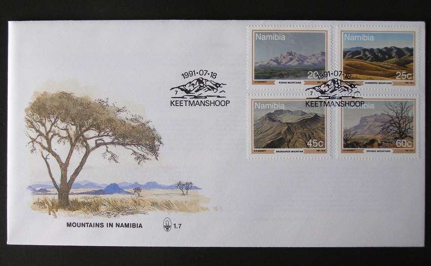 NAMIBIA Cover - Mountains 1991