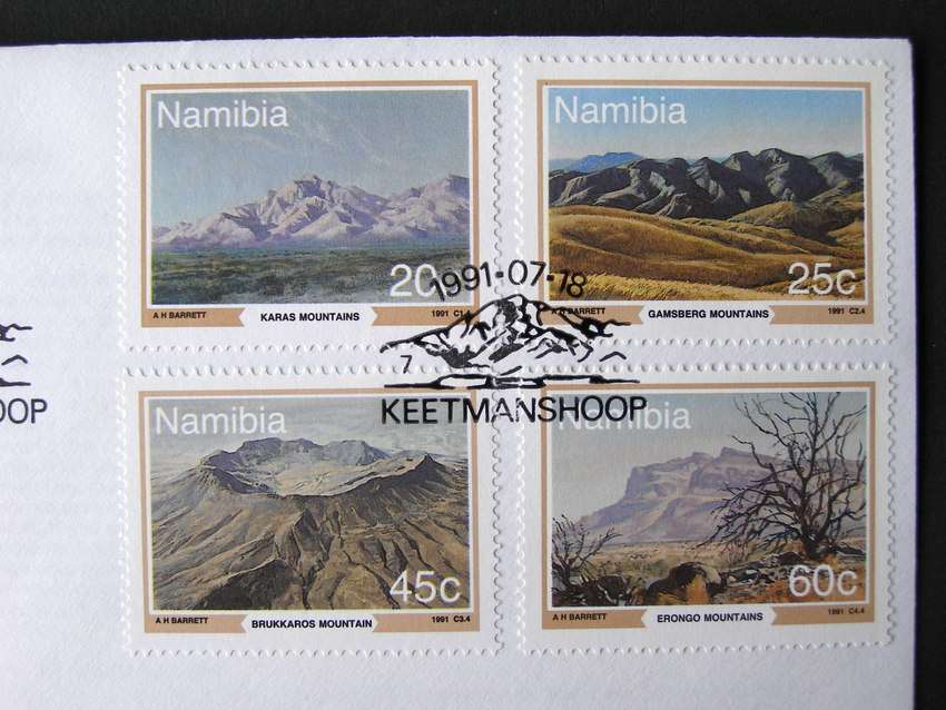 NAMIBIA Cover - Mountains 1991